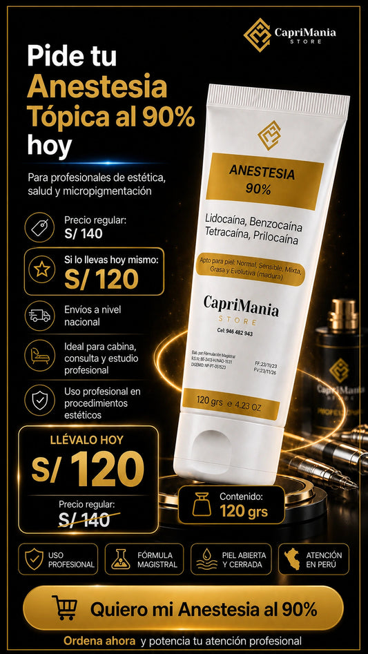 Anestesia Tópica al 90%